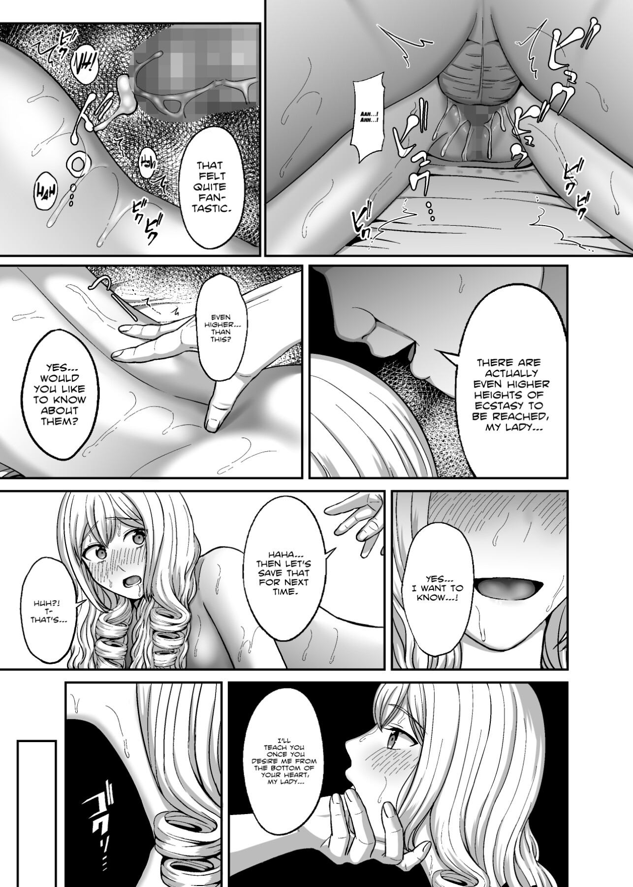 Hentai Manga Comic-A First Class Lady's Bedroom Techniques Must Be First Class As Well!-Read-34